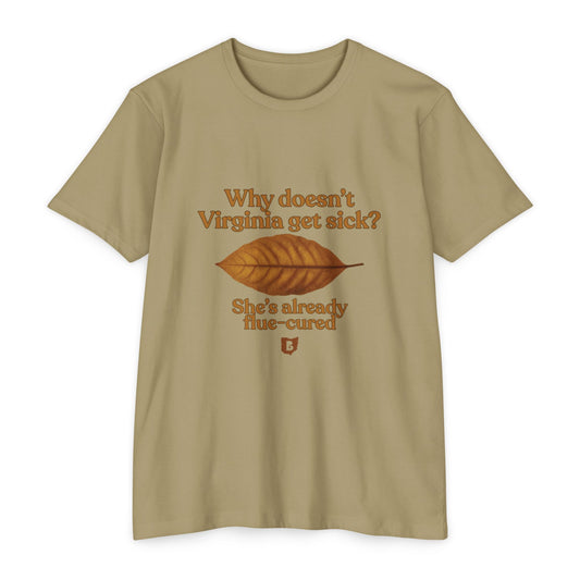 Virginia Dad Joke | T Shirt for Pipe Smokers
