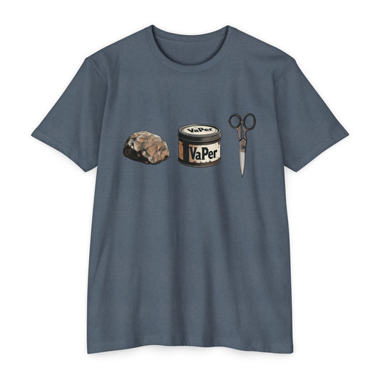Rock VAPer Scissors | T Shirt for Pipe Smokers