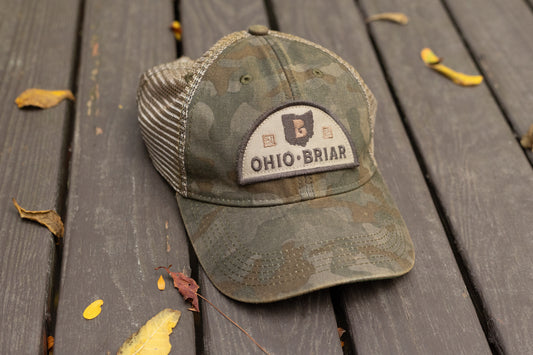 Ohio Briar Trucker Hat - Faded camo
