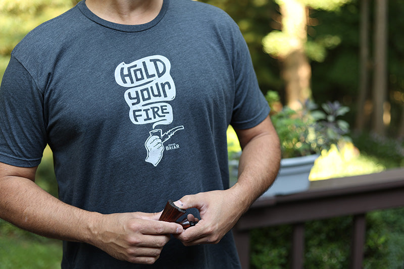 Hold your fire T shirt model