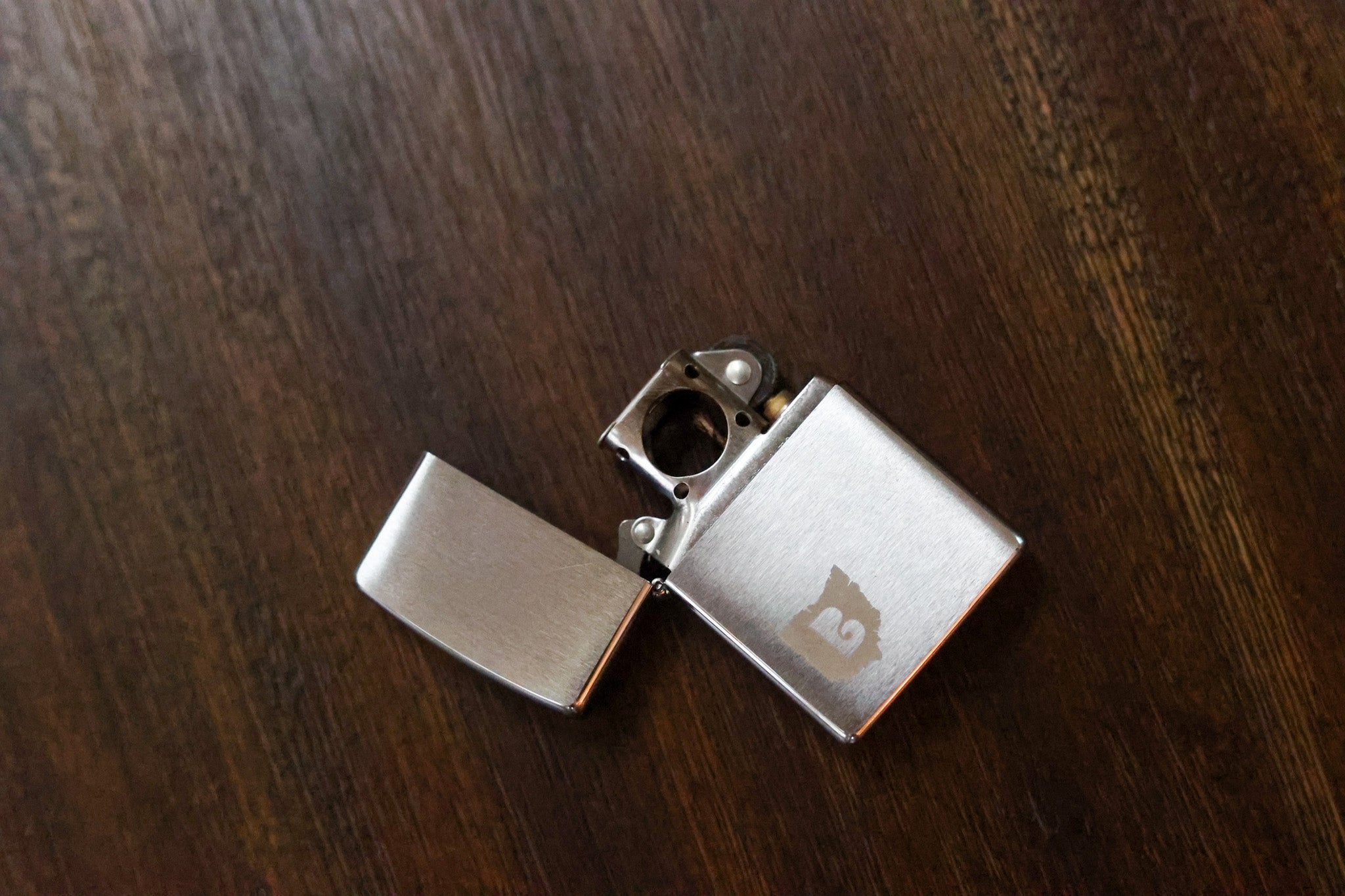 Ohio Briar Zippo with pipe insert