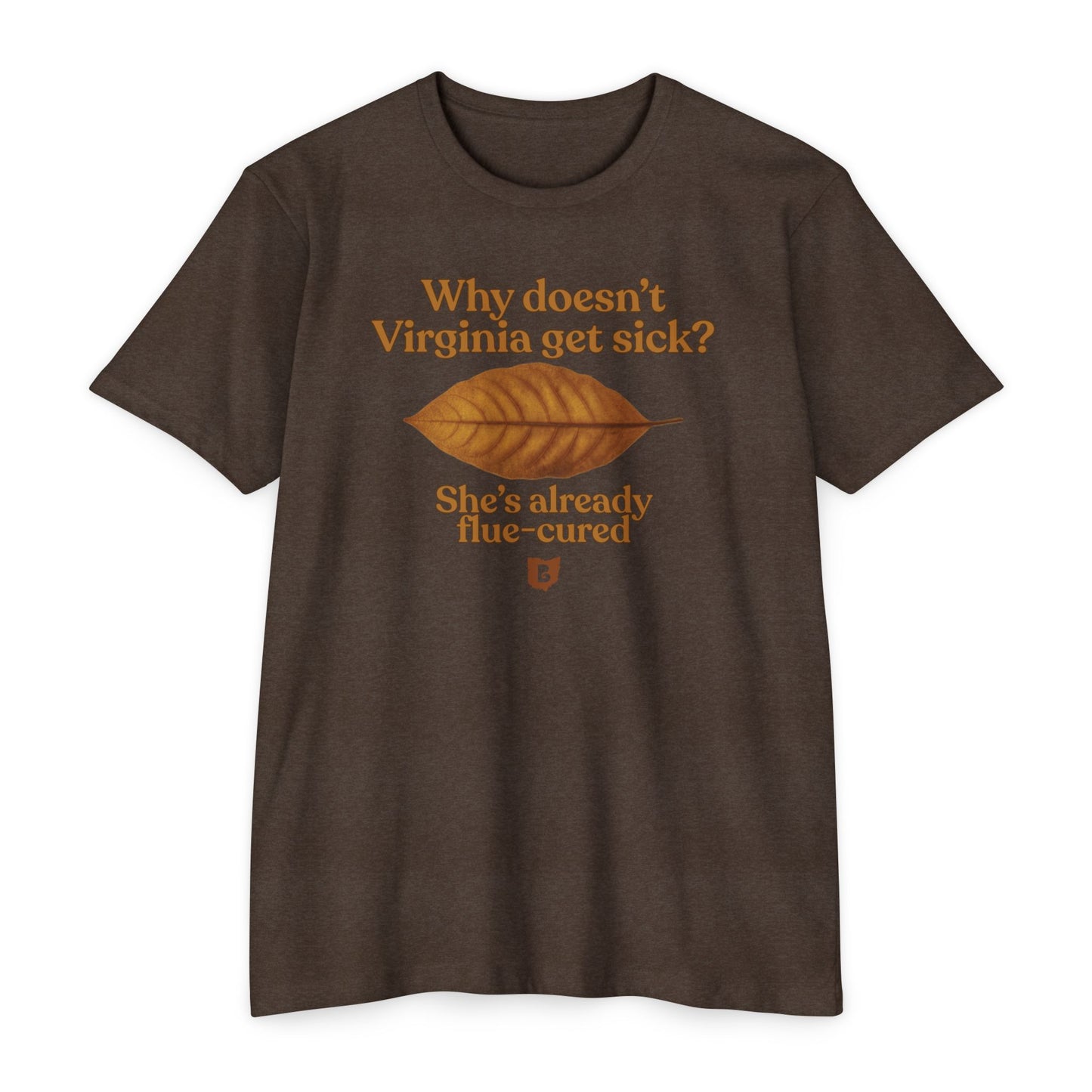 Virginia Dad Joke | T Shirt for Pipe Smokers