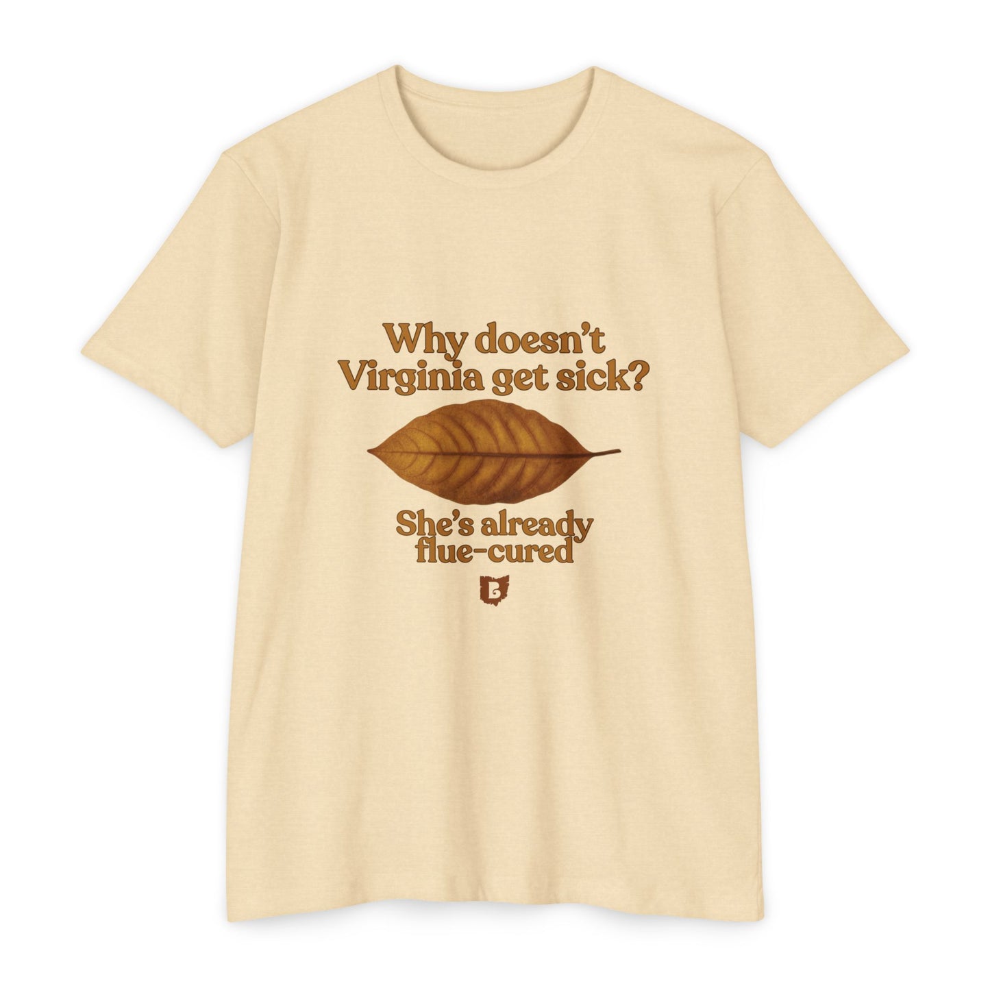 Virginia Dad Joke | T Shirt for Pipe Smokers