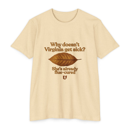 Virginia Dad Joke | T Shirt for Pipe Smokers