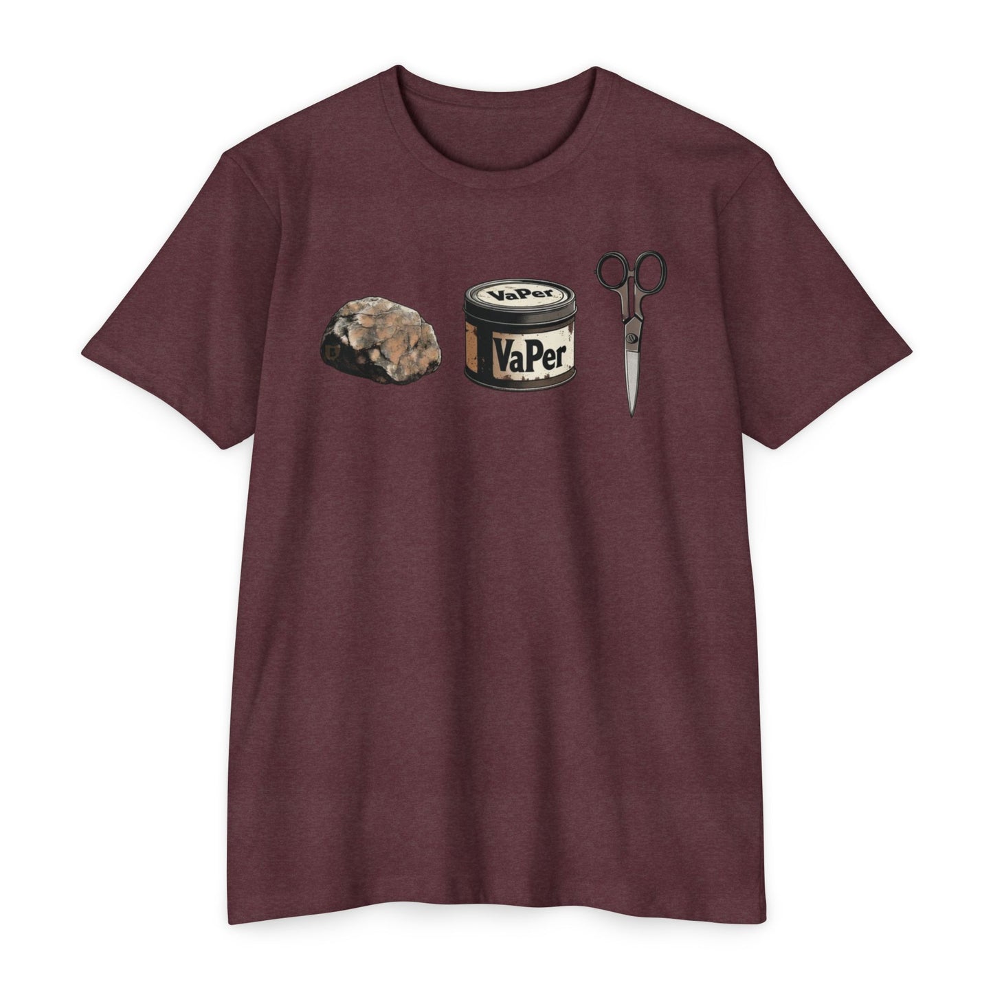Rock VAPer Scissors | T Shirt for Pipe Smokers