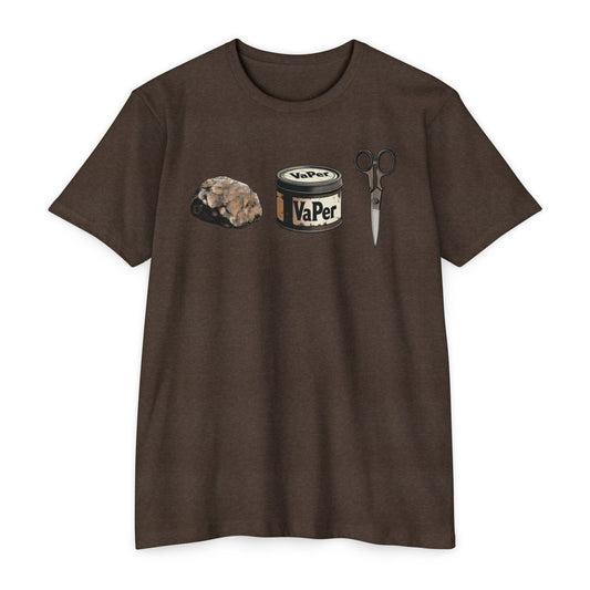 Rock VAPer Scissors | T Shirt for Pipe Smokers
