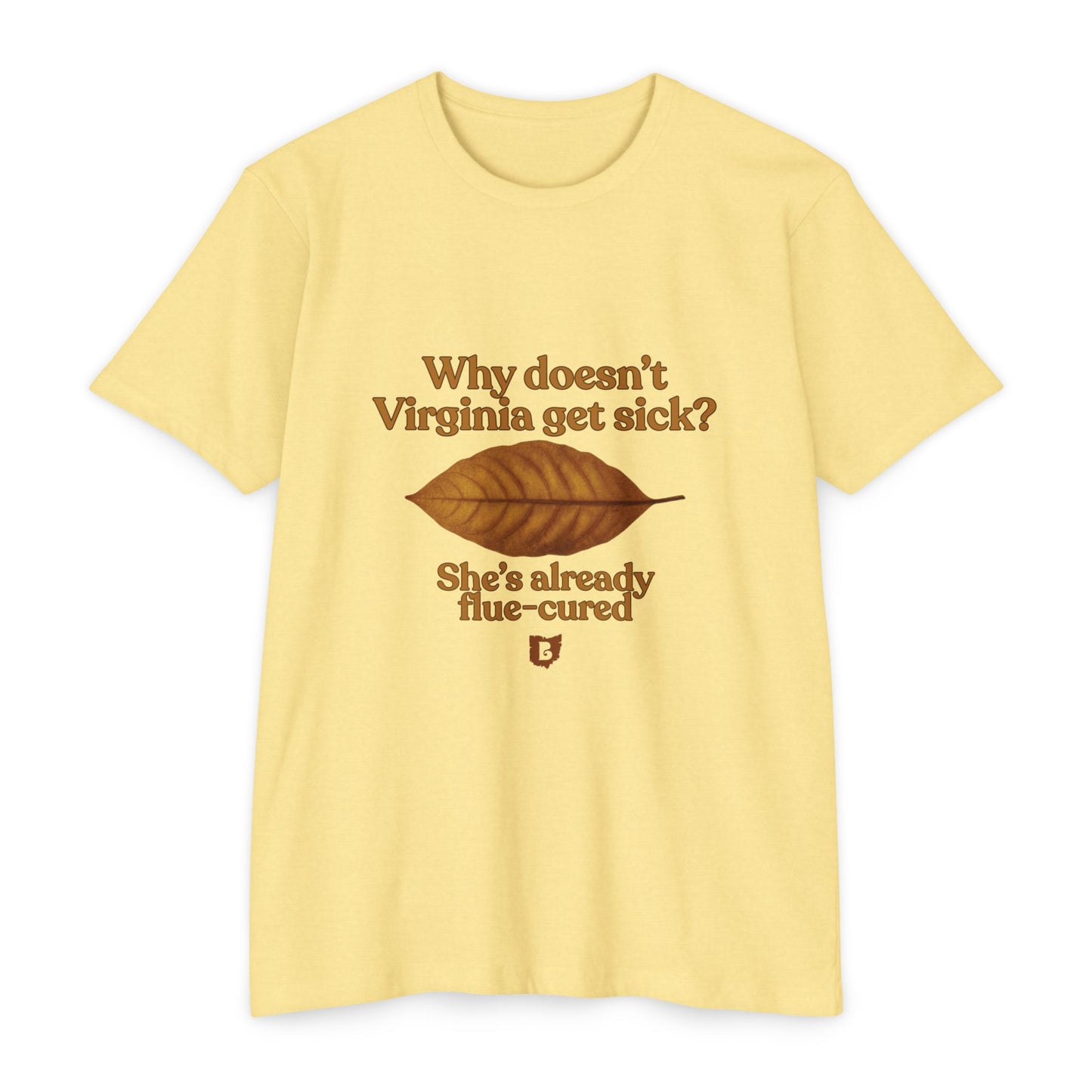 Virginia Dad Joke | T Shirt for Pipe Smokers