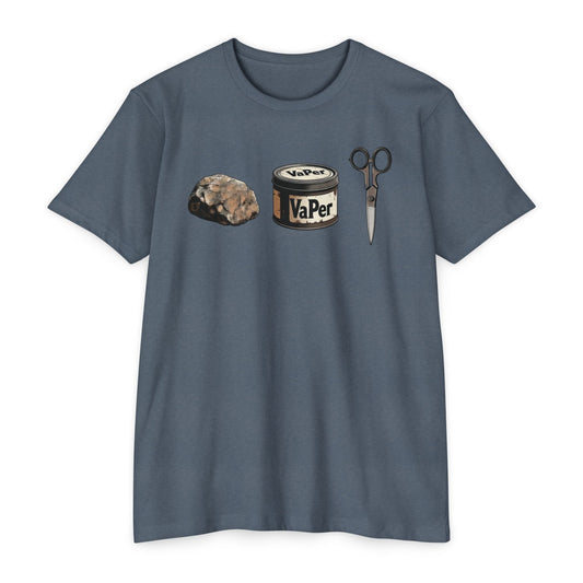 Rock VAPer Scissors | T Shirt for Pipe Smokers