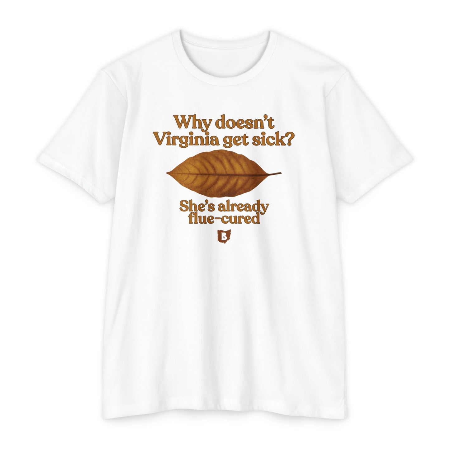 Virginia Dad Joke | T Shirt for Pipe Smokers