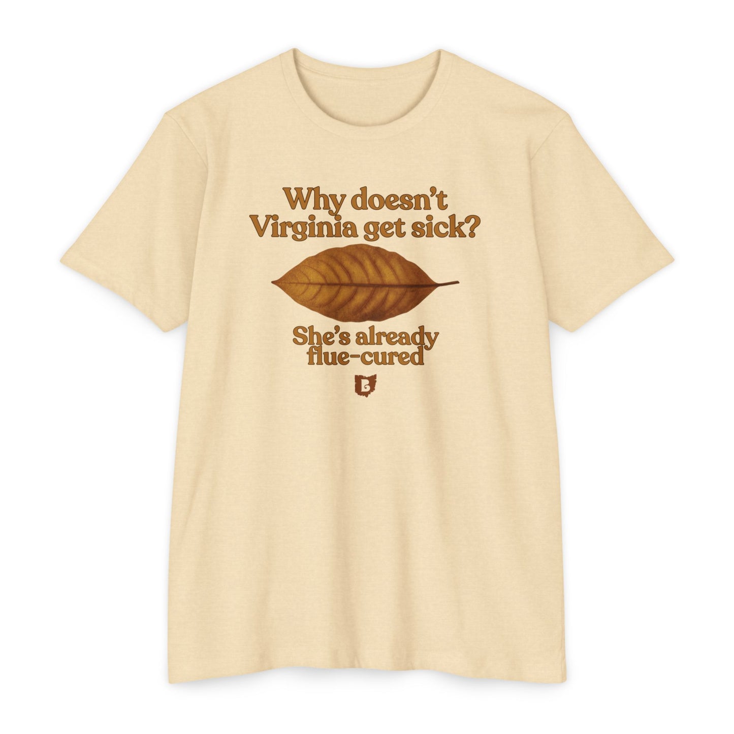 Virginia Dad Joke | T Shirt for Pipe Smokers