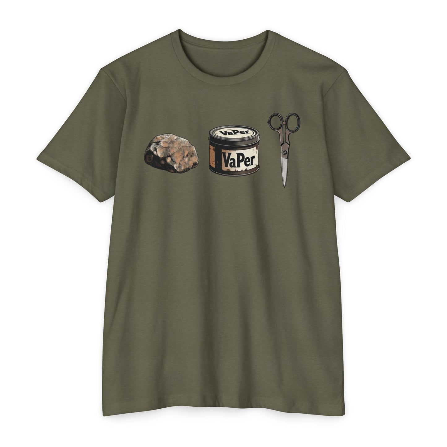 Rock VAPer Scissors | T Shirt for Pipe Smokers