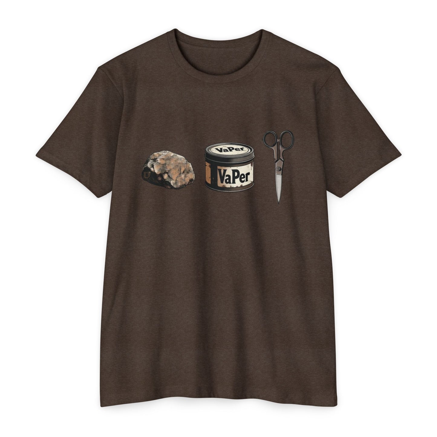 Rock VAPer Scissors | T Shirt for Pipe Smokers