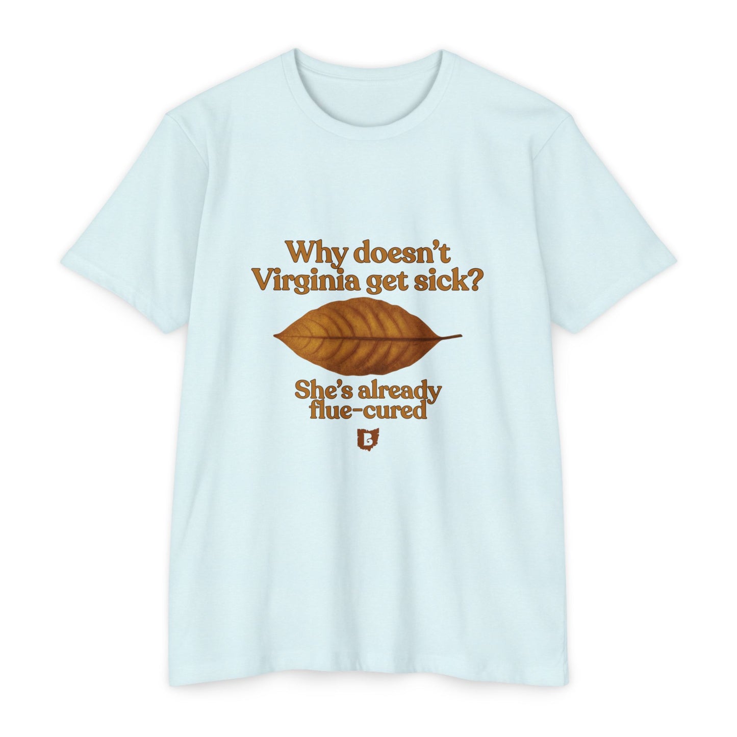 Virginia Dad Joke | T Shirt for Pipe Smokers