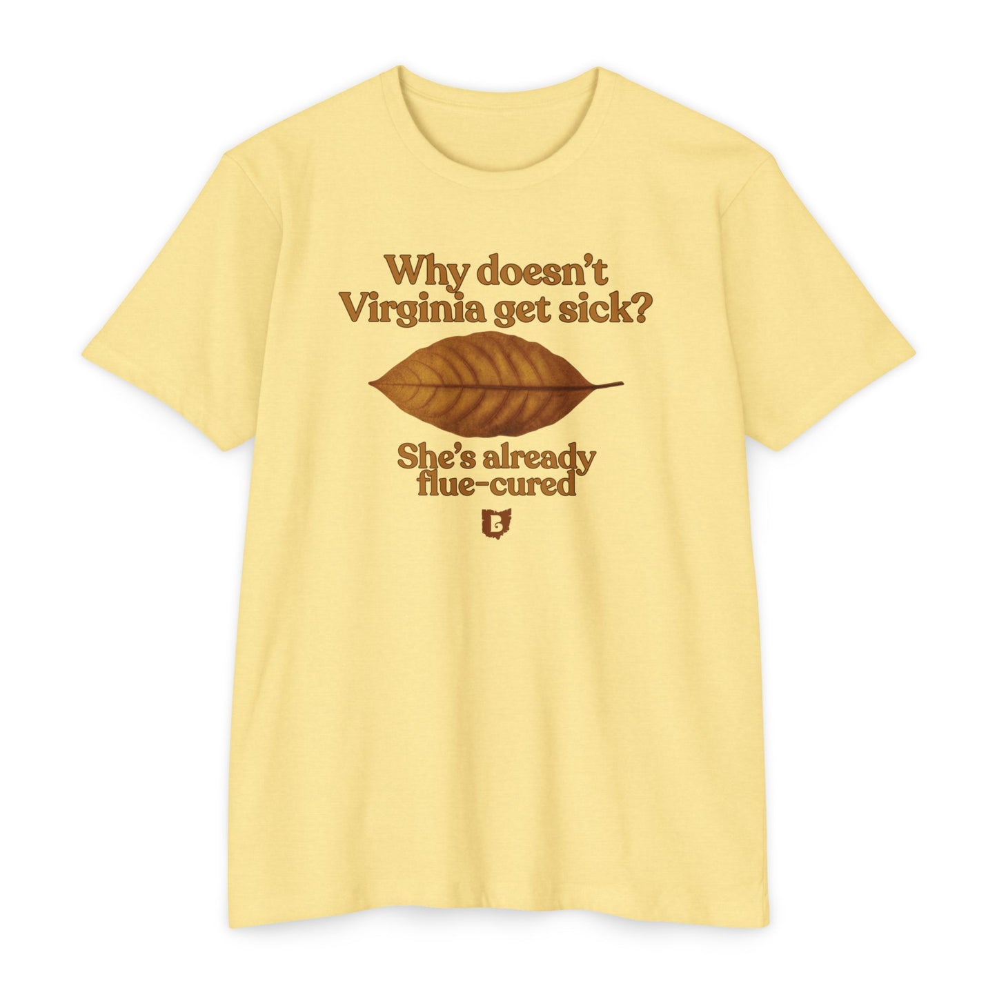 Virginia Dad Joke | T Shirt for Pipe Smokers