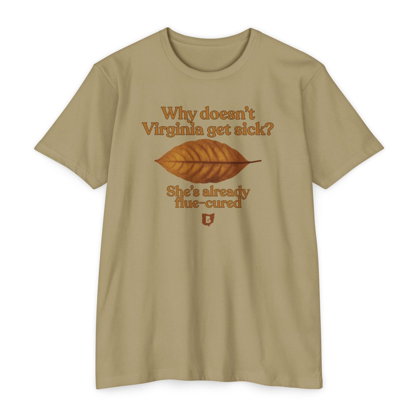 Virginia Dad Joke | T Shirt for Pipe Smokers