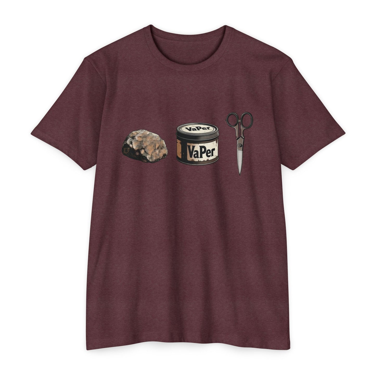 Rock VAPer Scissors | T Shirt for Pipe Smokers