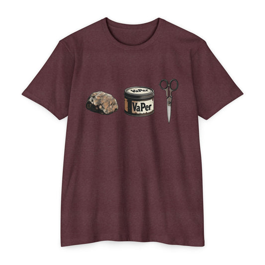 Rock VAPer Scissors | T Shirt for Pipe Smokers