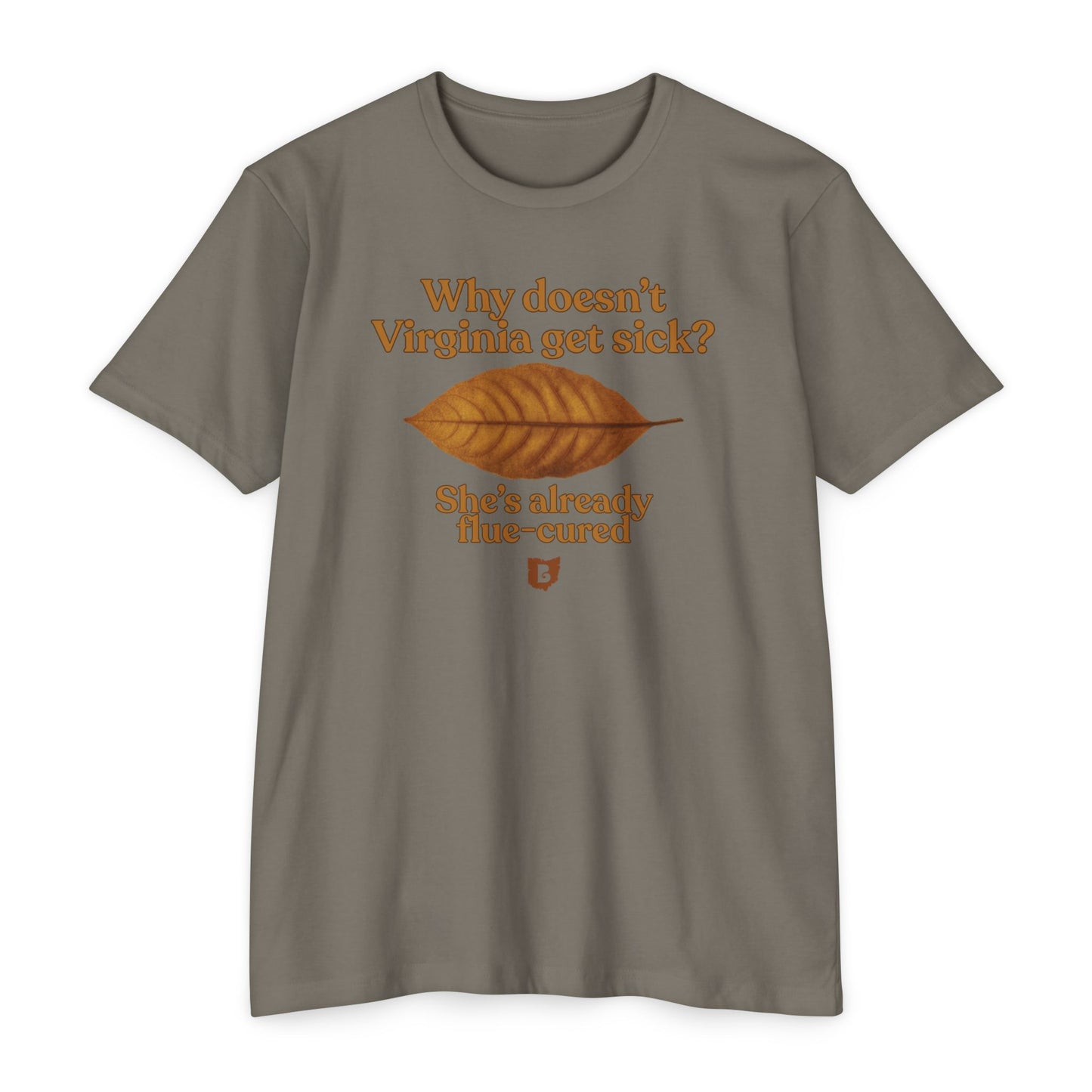 Virginia Dad Joke | T Shirt for Pipe Smokers