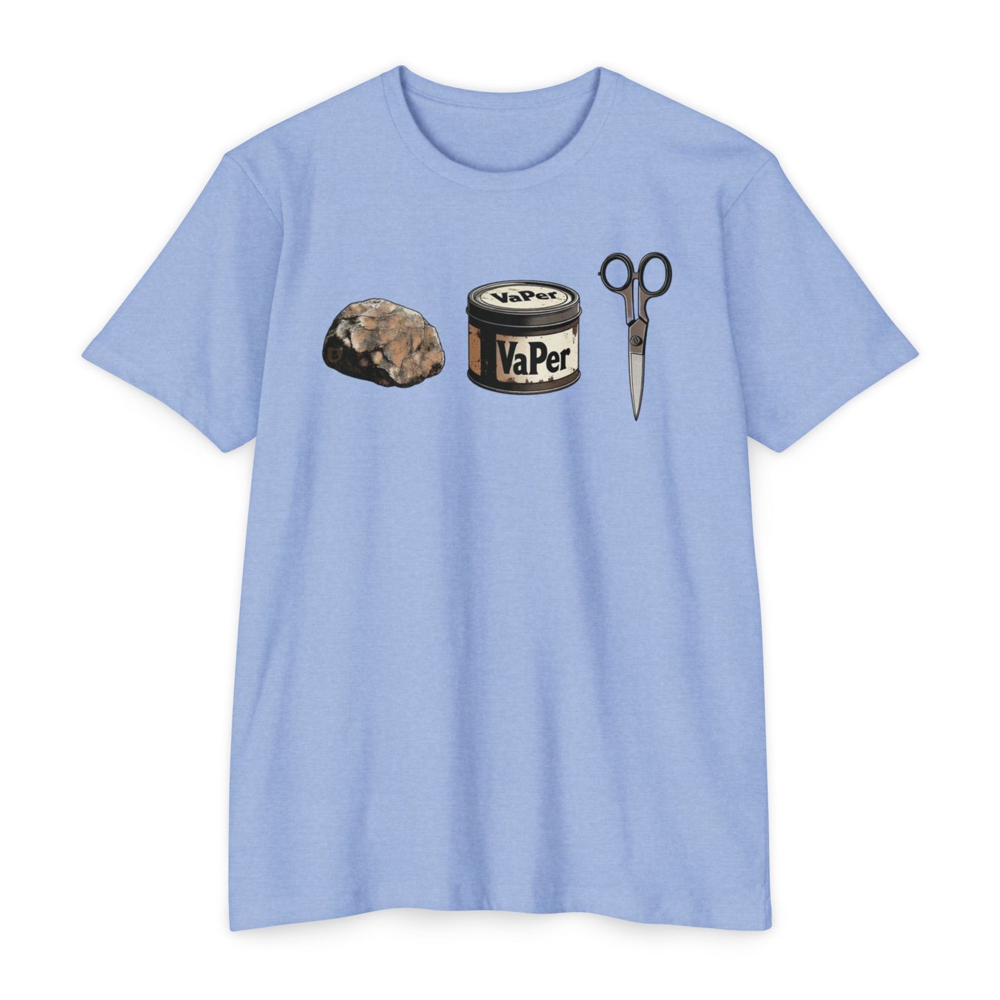 Rock VAPer Scissors | T Shirt for Pipe Smokers