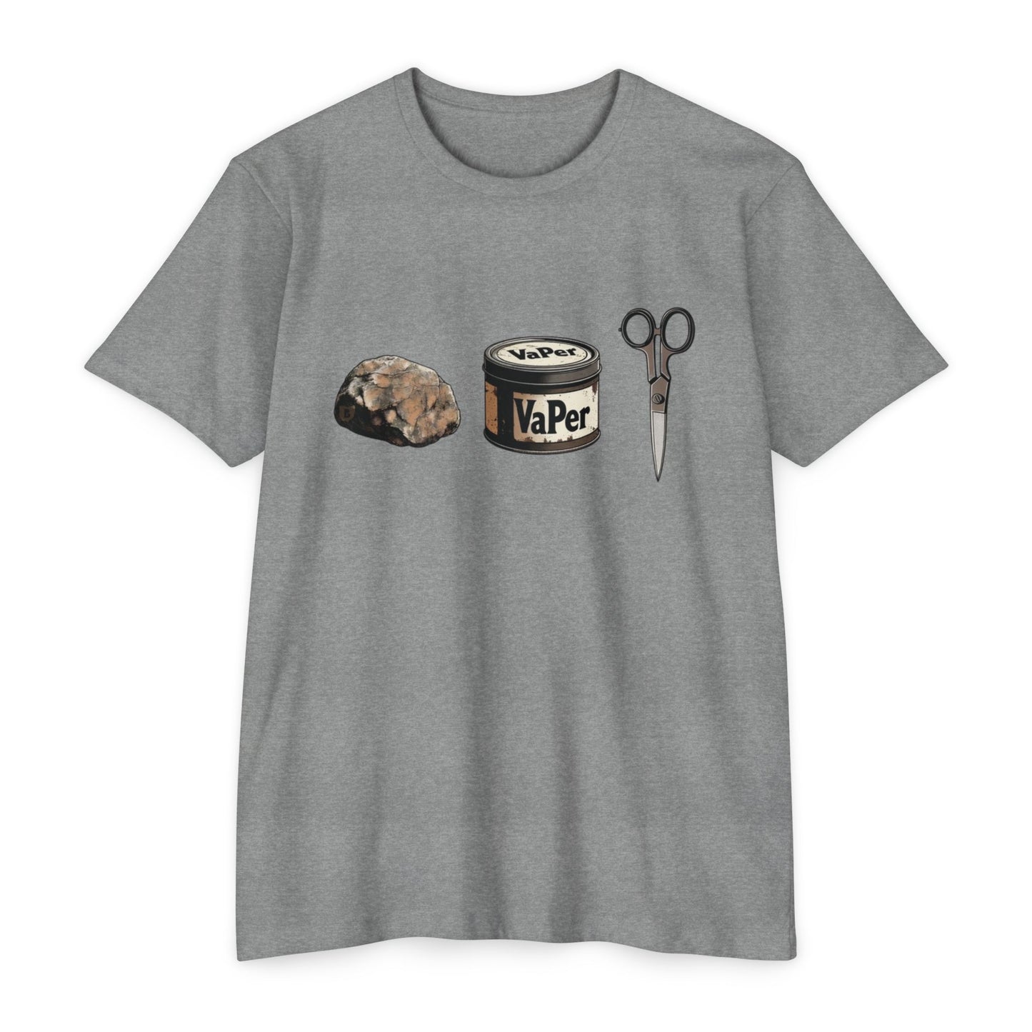 Rock VAPer Scissors | T Shirt for Pipe Smokers