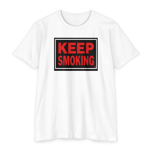 Keep Smoking Graphic T-Shirt — T-shirts for Pipe Smokers