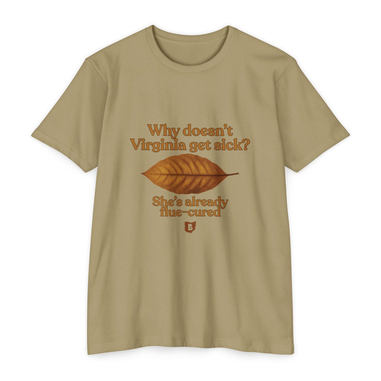 Virginia Dad Joke | T Shirt for Pipe Smokers