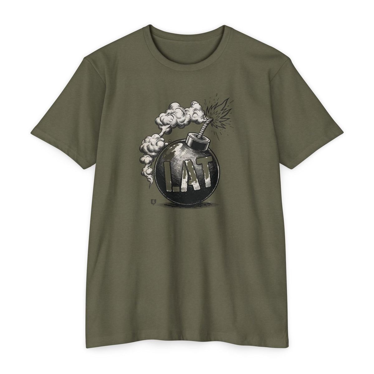Lat Bomb | T-Shirt for Pipe Smokers