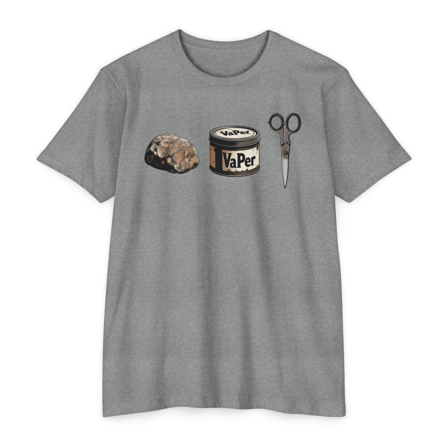 Rock VAPer Scissors | T Shirt for Pipe Smokers