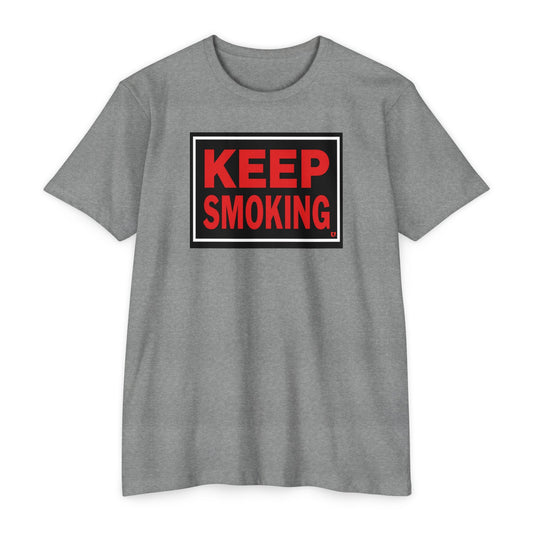 Keep Smoking Graphic T-Shirt — T-shirts for Pipe Smokers