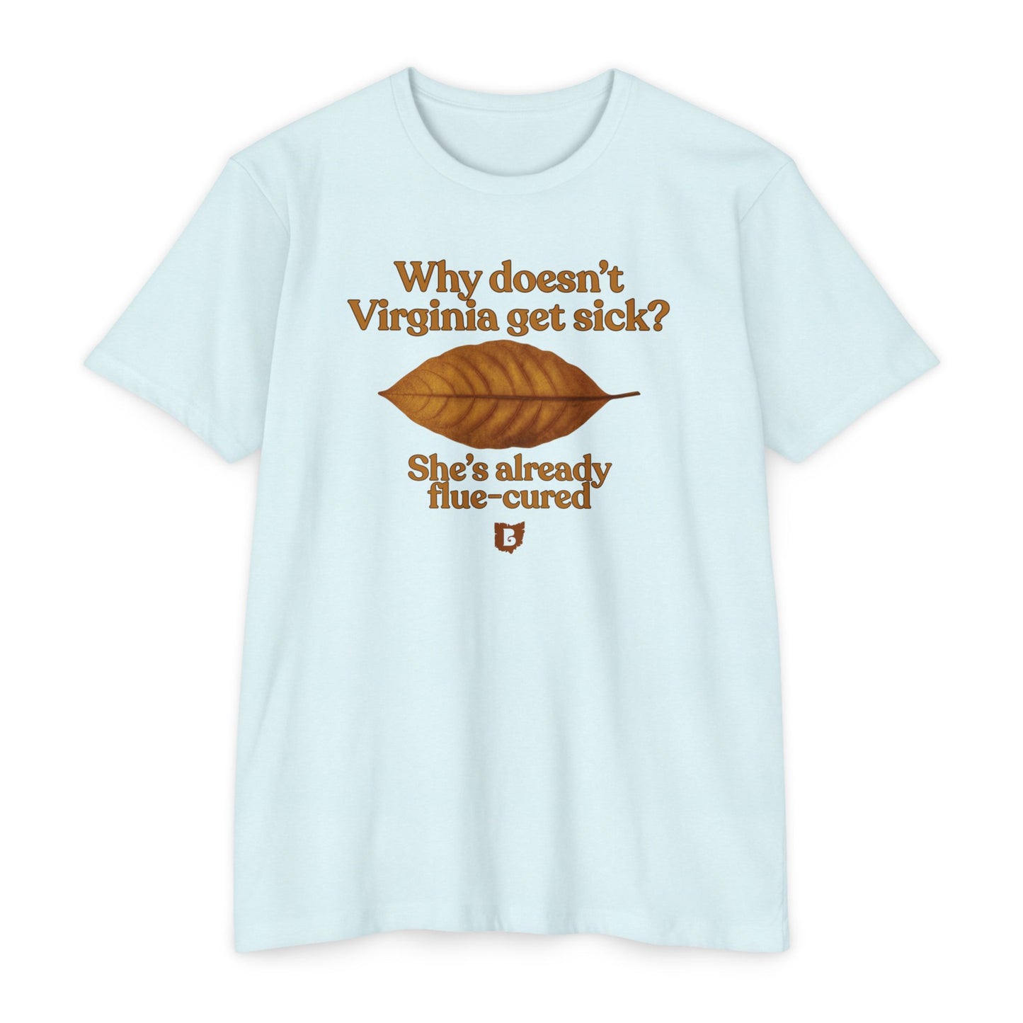 Virginia Dad Joke | T Shirt for Pipe Smokers