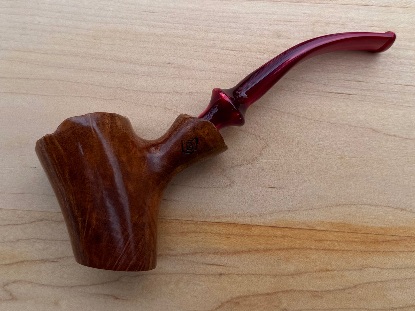 Up on the Housetop | Briar Tobacco Pipe