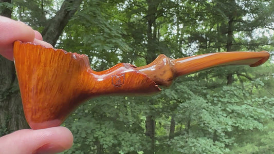 First Taste of Beer | Briar Tobacco Pipe